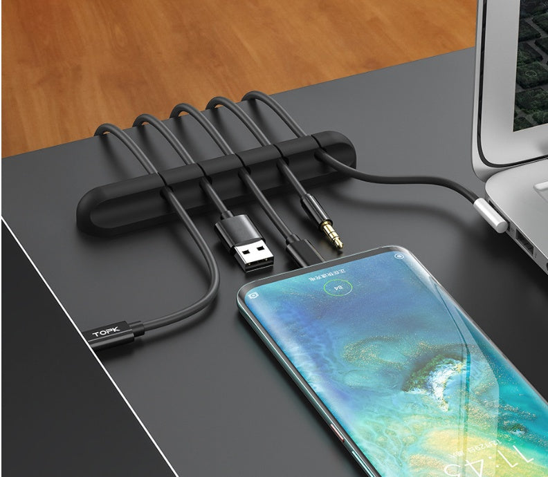 Organizador de Cables Inteligente - Mantén tu espacio limpio y ordenado