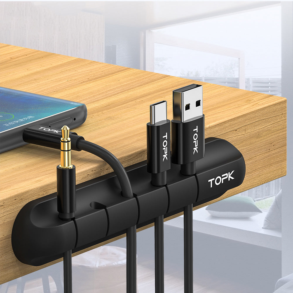 Organizador de Cables Inteligente - Mantén tu espacio limpio y ordenado