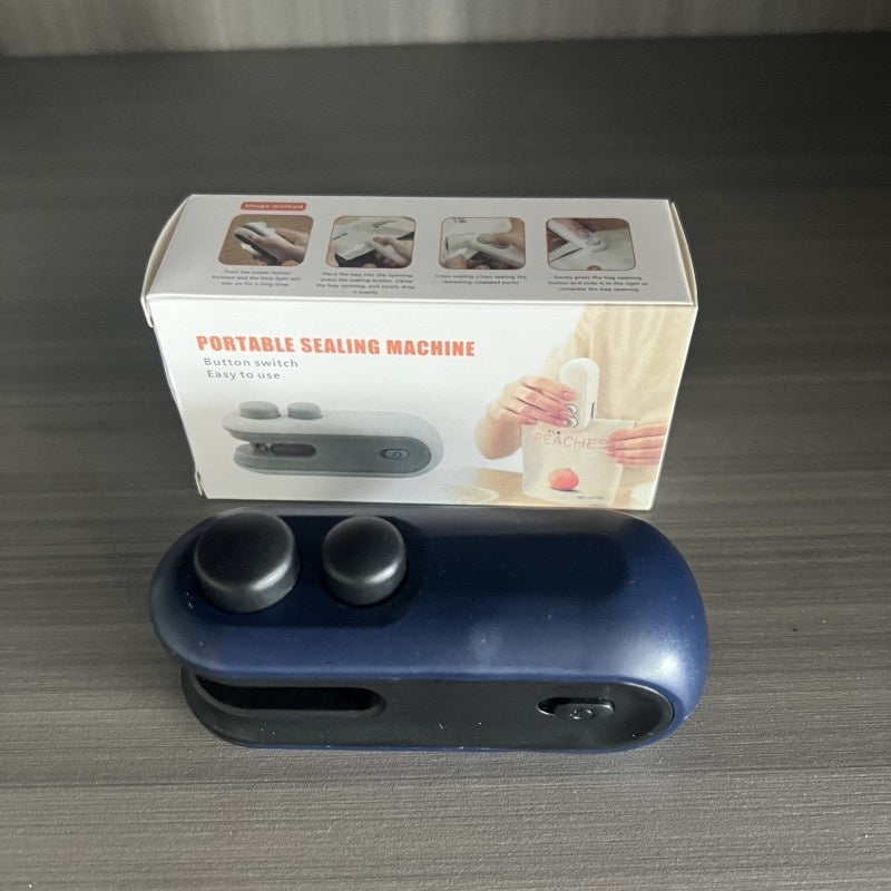 Mini selladora 2 en 1, máquina para abrir bolsas de snacks, selladora USB doméstica, selladora al vacío, selladora de bolsas de plástico para snacks.